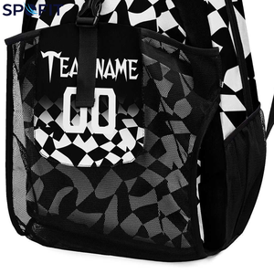 Wholesale Outdoor Sports Backpacks Zipper Closure Durable Custom Logo Large Capacity Training <b>Fitness</b> Soccer <b>Bag</b> - Product Image 3