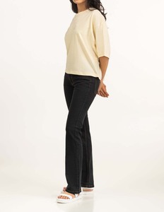 Fashionable <b>Women</b> <b>Loose</b> Fit Yellow T- <b>Shirt</b> Pakistan Made Best Material Eco-Friendly Oversized T-<b>Shirt</b> Athleisure Comfort Wear - Product Image 6
