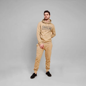 Survêtement à capuche pour homme, collection automne, couleur unie, logo personnalisé, vente en gros, pantalon de survêtement d'hiver en polaire XL, taille plus, imprimé OEM - Product Image 4