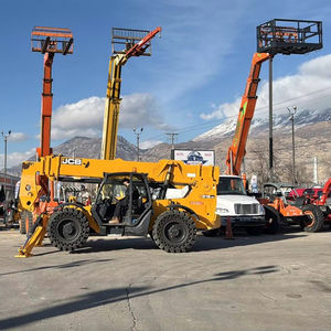 รถยกเทเลแฮนด์เลอร์ JCB รุ่น 512-56 / 512-26TC มือสอง - 17 เมตร รับน้ำหนัก 5443 กก. ล้อไนลอน/ยาง/PU ใช้ได้ทั้งในร่มและกลางแจ้ง - Product Image 1