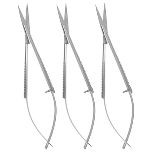 Tijeras para Cutículas Dall Finish Manicure, Cuchillas de Corte Preciso, Tijeras de Resorte para Cutículas, Acero Alemán, Micro Tijeras para Depilar Cejas y Pestañas - Product Image 1