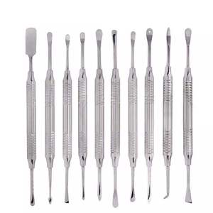 Stainless Steel Dental Periosteal Elevator Kit 10 Pcs Double-Ended Surgical <b>Instruments</b> for Implant Periodontal By Grip Surgical - Product Image 4