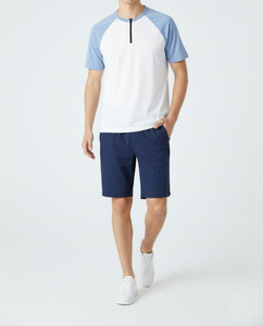 Camiseta Deportiva Personalizada Hecha en Pakistán de Alta Calidad, Manga Regular Holgada, 100% Algodón, Cuello con Cremallera, Corte Ligero - Product Image 5