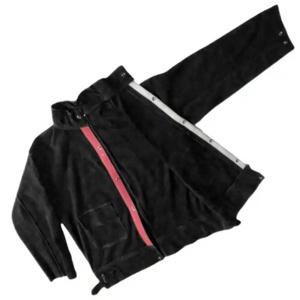 Best Performance Workwear Split Leather Welders <b>Jacket</b> Reflective Safety Clothing Industrial <b>Work</b> Heat Resistant - Product Image 6