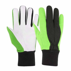 Gants de travail en cuir synthétique robustes et durables, antidérapants, résistants à la chaleur, pour activités de plein air, doux et confortables - Product Image 3