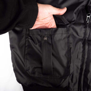 Security Professional Uniform <b>Jacket</b> Coated Street Style Embroidered Loose <b>Summer</b> Durable Workwear OEM Service - Product Image 3