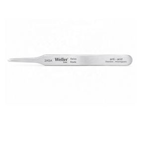 Pince à épiler Weller 103ACA en acier inoxydable, anti-acide, antimagnétique, fabrication suisse, outils de pose de bijoux - Product Image 4