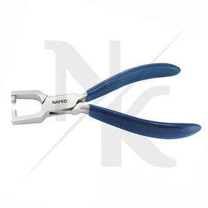 Alicates abocinadores de tornillos de 145 mm, herramienta de ensamblaje de joyería, mango azul, acero al carbono, herramienta manual de precisión para hacer llaveros y abalorios - Product Image 6