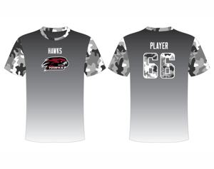 Logo personnalisé T-shirt coupe sèche sublimée en gros - Product Image 1