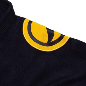 BJJ GI shoyoroll COMP Edition 20.1 Jiu-Jitsu เครื่องแบบสีดำผสมสีเหลือง - Product Image 3