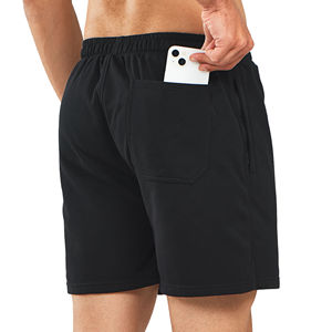 Pantalones Cortos Deportivos de Algodón Sólido para Hombre, para Gimnasio, Correr, Entrenamiento, Secado Rápido, Transpirables, Ropa Deportiva - Product Image 2