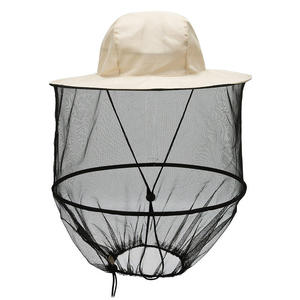 Voile de protection pour apiculteur en maille respirante et ventilée, résistante à la chaleur, protection anti-abeilles à 3 couches en polyester, coupe standard pour - Product Image 4