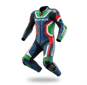 Escudo de Carreras de Alta Velocidad y Multi-Impacto |   Traje de Carreras de Cuero de 1 Pieza Elite Bespoke |   Costuras de Seguridad Reforzadas 2026 - Product Image 5