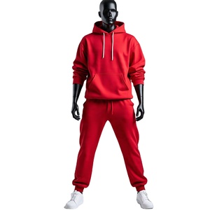 Ensemble de survêtement de course pour hommes, logo personnalisé, ensemble jogging deux pièces, entraînement en salle de sport, course à pied, séchage rapide, jogging uni, vêtements de sport, survêtements - Product Image 3