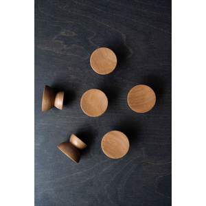 Perillas de Madera Natural Hechas a Mano para Gabinetes y Cajones, Accesorios para Muebles con Acabado Natural para Decoración del Hogar - Product Image 3