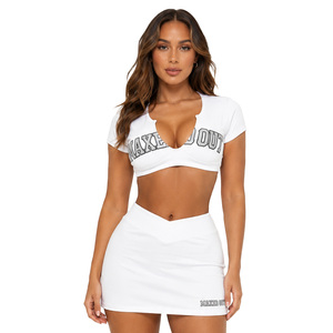 Custom Women's Deep V <b>Crop</b> <b>Top</b> Graphic Print Tee Half Sleeve Plunge Neck women's shirt Premium Cut Partywear Spring Summer Style - Product Image 1