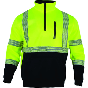 High Visibility Safety <b>Jacket</b> Pink Reflective Waterproof Workwear with <b>Silver</b> Stripes and Black Trim - Product Image 3