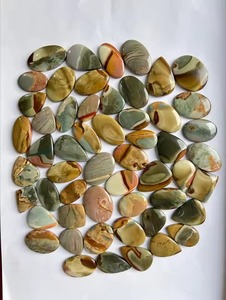 พลอยแจสเปอร์สีน้ำตาลคุณภาพสูงทรงคาโบชองแบบอเมริกัน สำหรับทำเครื่องประดับ คริสตัลธรรมชาติ รูปทรงผสมผสาน - Product Image 2