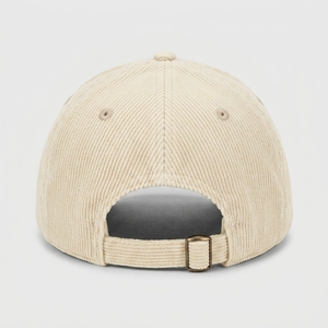 Casquette de baseball en velours côtelé personnalisée OEM ODM, marron, unisexe, réglable, décontractée, pour le sport, les voyages, toutes saisons, adulte - Product Image 6