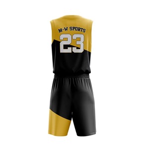 Wholesale Breathable Unisex Basketball Jersey Set Custom Team Name Number Training <b>Shorts</b> Shirts 100% <b>Polyester</b> Quick Dry - Product Image 2
