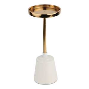 Jaffsexports Ensemble de bougeoirs modernes faits à la main, écologiques et durables, base blanche, tige en aluminium noir, pour usage religieux et domestique - Product Image 5