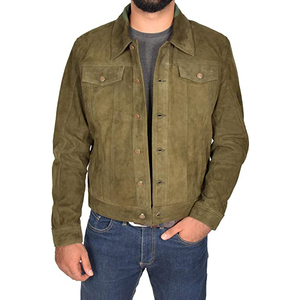 Chaqueta de mezclilla para hombre, de invierno, con forro polar grueso, estilo casual, holgada, cálida, para trabajo, estilo coreano moderno, talla grande, OEM - Product Image 1