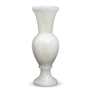 Venta al por Mayor de Floreros Modernos de Ónix Verona para Decoración del Hogar, Florero de Piedra Arenisca Tradicional con Diseño Clásico - Product Image 3