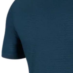 เสื้อฟุตบอลผู้ชายสีน้ำเงินเข้มแบบซับลิเมชั่น แขนสั้น ผลิตจากโพลีเอสเตอร์ เสื้อกีฬาสำหรับทีม ชุดกีฬาเพื่อประสิทธิภาพสูง - Product Image 5