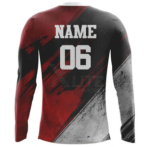 Gamme de vêtements de football d'usine : Maillot de football à manches longues pour équipes, tailles adultes, tissu respirant et anti-humidité - Product Image 2