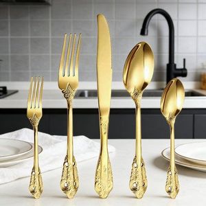 Juego de cubiertos metálicos confiables que garantizan una experiencia culinaria sin interrupciones, con material resistente y cómodo. - Product Image 6