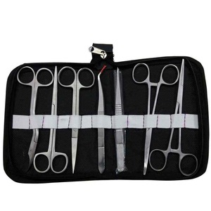 Juego de Instrumentos Quirúrgicos: Pinzas, Tijeras, Herramientas de Sutura para Uso Clínico - Product Image 4