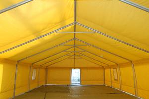 Tente à armature polyvalente IOM, abri d'urgence portable à travée libre, tente à armature portable, tente à armature polyvalente - Product Image 4