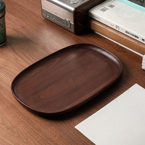 Platos de servir de madera redondos de alta calidad al por mayor de la India, platos y bandejas de madera de f s international - Product Image 3