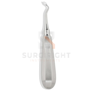 Elevador de punta Bernard para extracción de fragmentos radiculares dentales, instrumento de acero inoxidable con certificación CE Clase I, manual, de Blush Surgical - Product Image 1