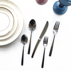 Ensemble de couverts en acier inoxydable en gros |   Ensemble de cuillères, fourchettes et couteaux robustes et durables pour l'exportation et la vente en gros - Product Image 3