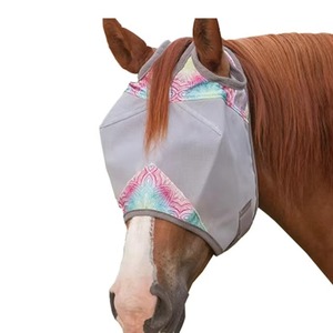 New Arrival Labino Industries Professional Horse Riding Mesh Anti Mosquito Insect <b>Fly</b> Ear <b>Nets</b> Ears Face Protection - Product Image 2