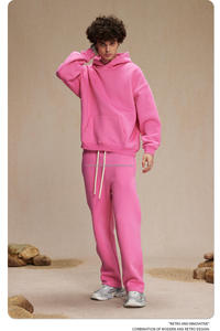 Conjunto Deportivo de Sudadera con Capucha y Pantalones Jogger para Hombre y Mujer, Estilo Urbano Moderno - Product Image 6