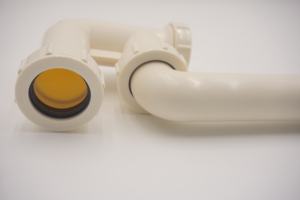 Tubería de Drenaje en Forma de P para Lavabo, Moderna y Ecológica de PVC, para Baño y Cocina, con Acabado Blanco y Opción de Logotipo Personalizado - Product Image 2