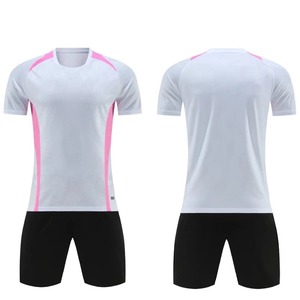 Conjunto de Camiseta de Fútbol Morada para Hombre, Manga Corta, Cuello Redondo, Estampado Geométrico, Absorbe la Humedad, Transpirable, Secado Rápido, Ajuste Atlético - Product Image 2