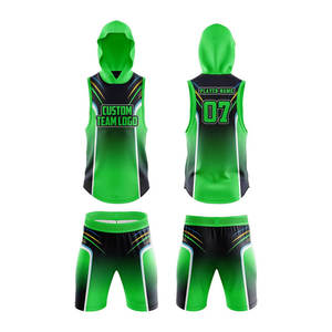 Conjunto de Pantalones Cortos Deportivos de Dos Piezas de Alta Calidad, Transpirables, de Secado Rápido, Ligeros, de Poliéster/Algodón, Personalizados para Mujer y Hombre - Product Image 4