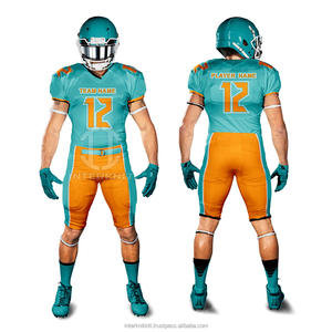 Uniformes Deportivos Personalizados al por Mayor para Adultos, Camisetas de Fútbol Americano de Manga Corta con Diseño Personalizado - Product Image 6