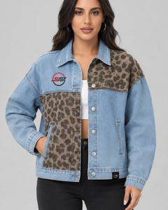 Women's Classic Blue <b>Denim</b> Vest <b>Sleeveless</b> Button Front Casual Jean <b>Jacket</b> with Chest Pockets for Everyday Wear and Layering - Product Image 1