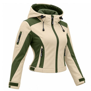Vestes softshell imperméables pour femmes, pour le camping et la randonnée, vestes softshell courtes pour femmes - Product Image 1