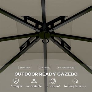 Gazebo in Tessuto per Esterni - Product Image 4
