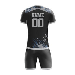 Uniforme de football à col rond avec logo personnalisé, haute qualité, dernier design, vêtements de sport, technique de découpe automatisée, uniforme de football uni - Product Image 4