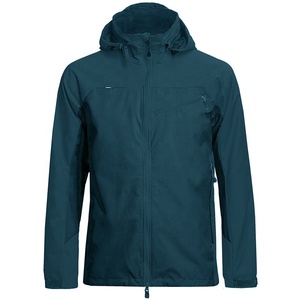 Chaqueta Cortavientos con Cuello Alto para Hombre, Diseño Personalizado, Ropa Deportiva Funcional Impermeable - Product Image 1