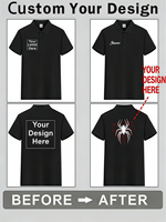 Custom Embroidered Customizable Men's Short Sleeve Solid Color Casual Design Front Logo Cotton/Bamboo Fiber Jersey for Shirt