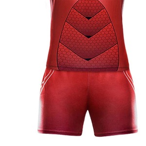 ชุดกีฬารักบี้ชาย ชุดรักบี้ OEM เสื้อรักบี้คุณภาพสูง พิมพ์ลายแบบ Sublimation ตามสั่ง - Product Image 3