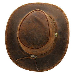 Nouveaux chapeaux de cowboy personnalisés en cuir de vache pour hommes, chapeaux en cuir de vache unisexe pour l'extérieur, best-sellers - Product Image 5