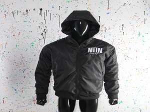 Veste coupe-vent décontractée vintage personnalisée pour homme, col montant, demi-zip, à capuche, idéale pour l'extérieur - Product Image 3